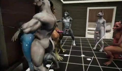 Dragons, horses and rhinos have group animal sex