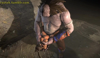 3d monsters rape girls from Overwatch