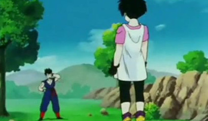 Hentai porn Dragon Ball Z with a blue-eyed brunette nymphomaniac