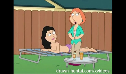 Family Guy Hentai - Backyard lesbians