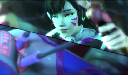 Sex machines bring girl D to orgasm.Va from Overwatch