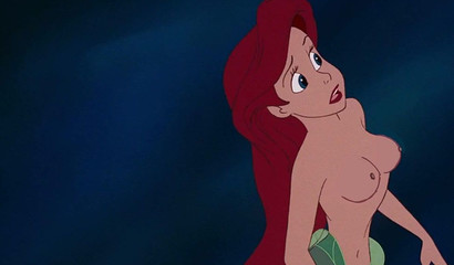 3D anime and XXX pictures with sexy mermaid Ariel