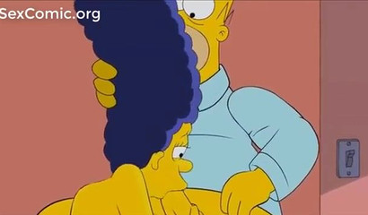 Les Simpsons scène porno chaude