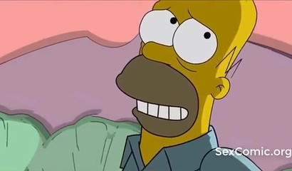 Les Simpsons scène porno chaude