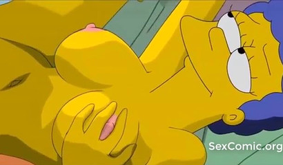 Les Simpsons scène porno chaude