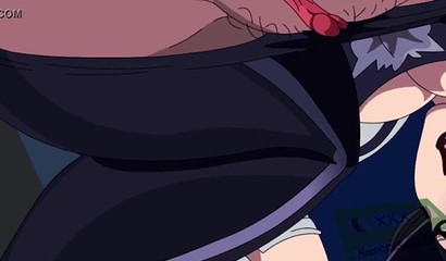 A lesbian stretched her friend's anal hole with a pokebol