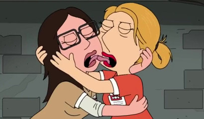 Family Guy - Lois Griffin Kisses A Girl In Prison