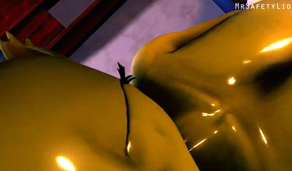 Mlp Twilight Sparkle & Fluttershy Playing With A Horsecock Vibrator!