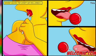 Busty Lisa Simpson finally satisfies horny Ned Flanders