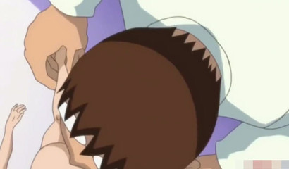 Horny anime stud making tiny anime fairy squirt