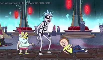 Naughty cartoon redhead Summer seduced Rick and Morty
