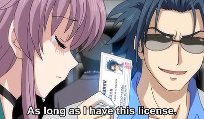 Horny anime stud banged petite and cute schoolgirl on the train