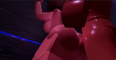 Парочка из Roblox 3D и их горячий секс в душе