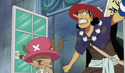 Nami releasing her juices in the shower