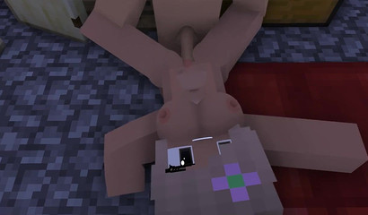 Minecraft 3D çift banging