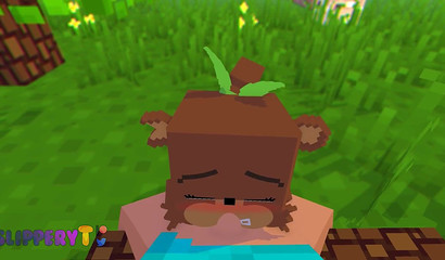 POV Bia making that hose shoot Minecraft loads