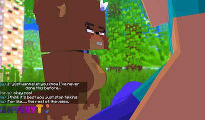 POV Bia making that hose shoot Minecraft loads