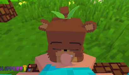 POV Bia making that hose shoot Minecraft loads