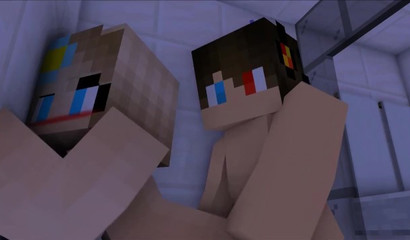 He shaggs the Minecraft out of her