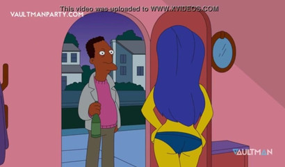 Marge will make black hose shoot a big Simpson load