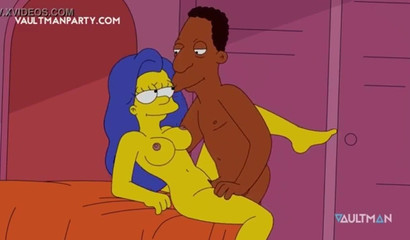 Marge will make black hose shoot a big Simpson load