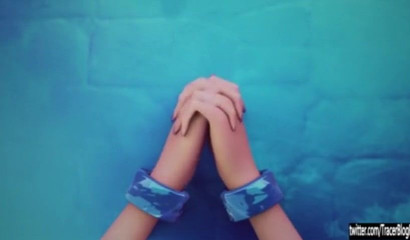 Naughty! Anna came for Elsa's frozen fingers