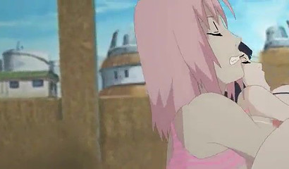 Hinata makes a mess out of Sakura - Anime Hentai Porn