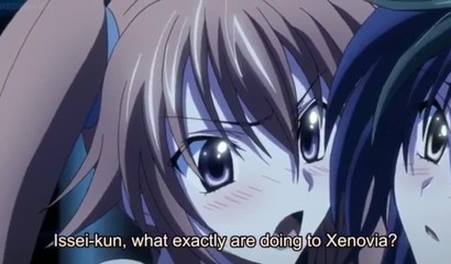 Young Issei can't keep his hands off of horny chicks