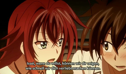 Young Issei can't keep his hands off of horny chicks