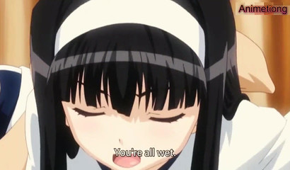 Sweet pleasure makes her clean his hose in the bathroom