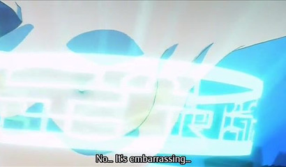 Warlock gives young hentai maid the present of violent creampie