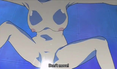 Warlock gives young hentai maid the present of violent creampie