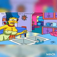 No hay vestido que aguante las jarras expansivas de Marge - Cómic ...