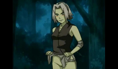 Sakura sharing her pussy's healing abilities with Naruto