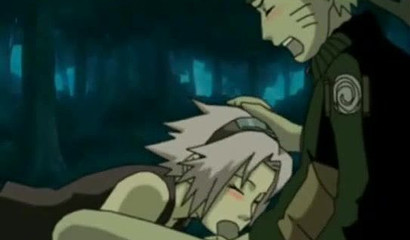 Sakura sharing her pussy's healing abilities with Naruto