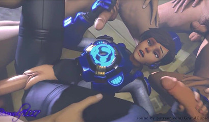 This Overwatch 3D porn compilation makes you weak in the knees