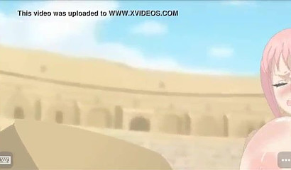 Luffy's One Piece cock couldn't last in Sakura's ass