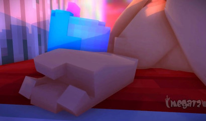 Nothing like 3D Minecraft toys to make her scream