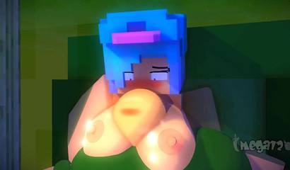 Nothing like 3D Minecraft toys to make her scream