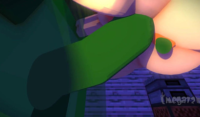 Nothing like 3D Minecraft toys to make her scream