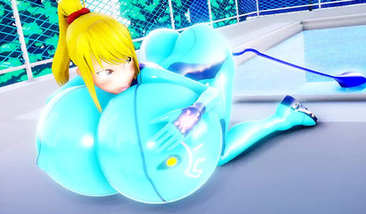 Samus huge 3D tits keep getting bigger and bigger