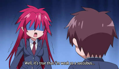 School isn't boring with anime succubus Setogaya Mari from itadaki seieki