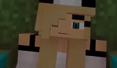 POV 3D Sebie can't stop riding big Minecraft cock