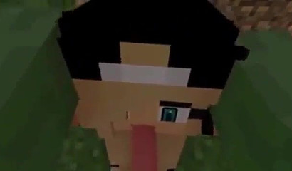 POV 3D Sebie can't stop riding big Minecraft cock
