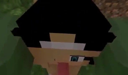 POV 3D Sebie can't stop riding big Minecraft cock
