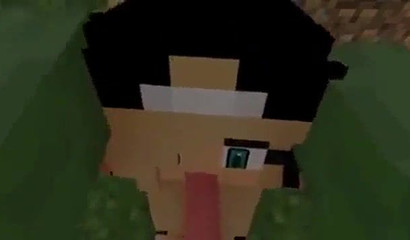 POV 3D Sebie can't stop riding big Minecraft cock