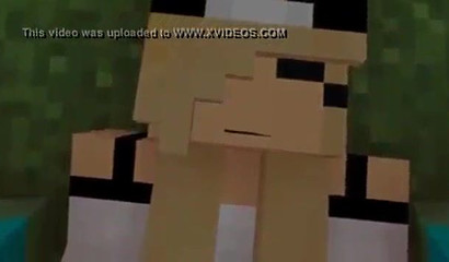 POV 3D Sebie can't stop riding big Minecraft cock