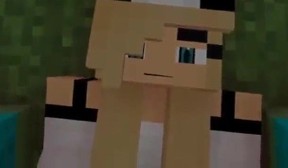 POV 3D Sebie can't stop riding big Minecraft cock