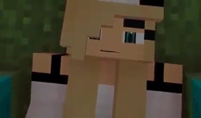 POV 3D Sebie can't stop riding big Minecraft cock
