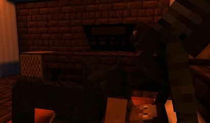 Bu POV 3D Minecraft porno slayt gösterisi cum-gun ağrı yapacak